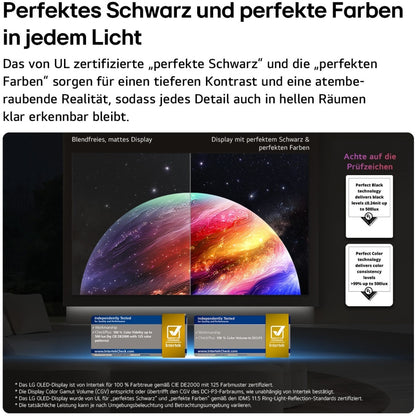 LG 65C68. Neuheit. 164 cm Diagonale. OLED/EVO-TV. HRCT. Refelektionsarm!