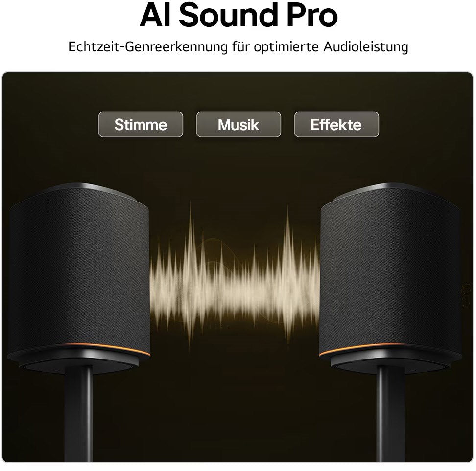 LG Sound Suite M7. Neuheit 2026. 100 Watt Aktiv-Box d.Spitzenklasse. Dolby Atmos.