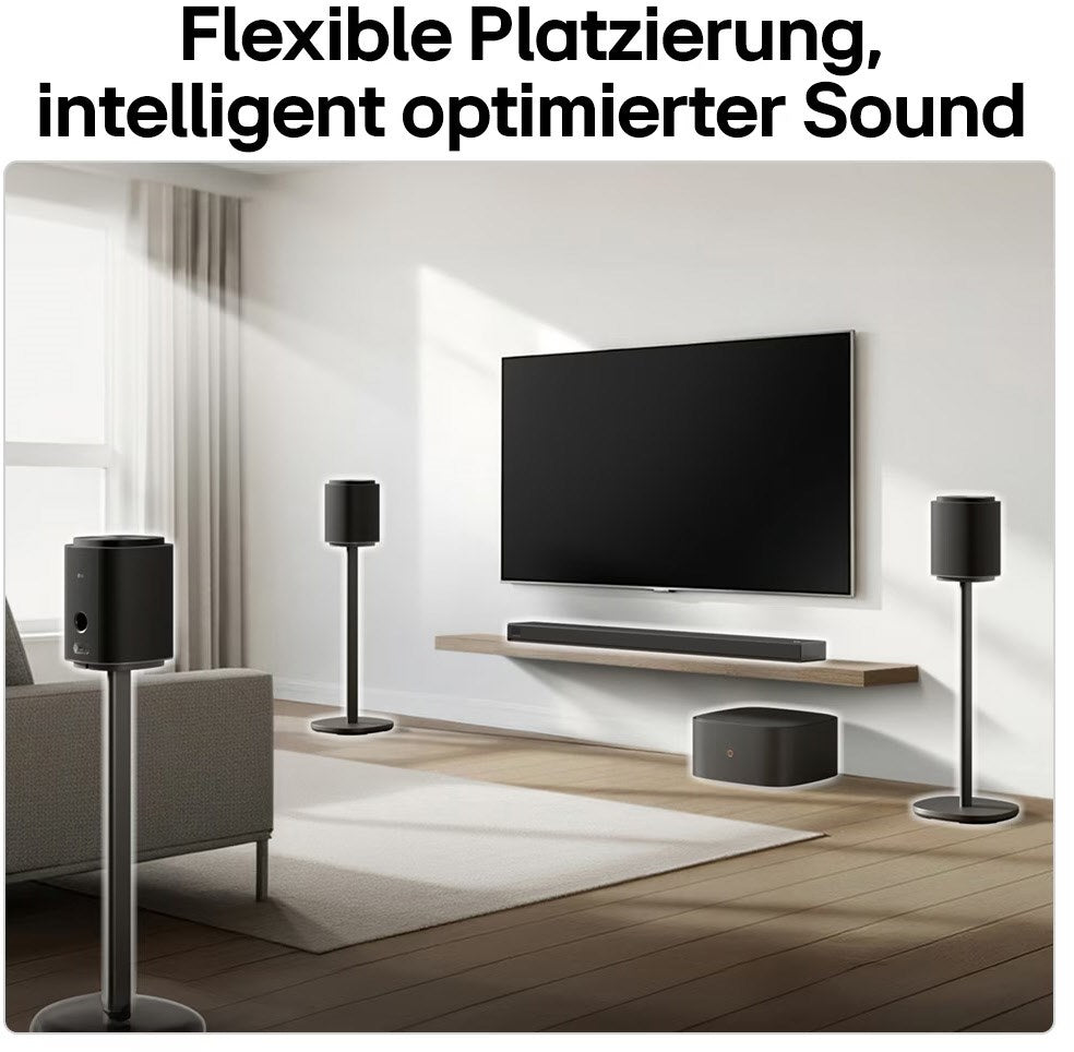 LG Sound Suite M7. Neuheit 2026. 100 Watt Aktiv-Box d.Spitzenklasse. Dolby Atmos.