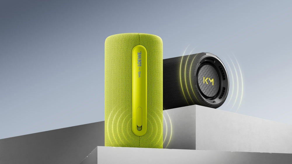 LOEWE. We Hear Pro by Kylian Mbappé. 100 Watt Bluetooth-Lautsprecher. Hervorrag. Klang. Stylisch!