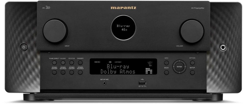 Marantz AV-20. Audiophiler 13.4 Vorverstärker. HighEnd-Klasse. Imax/ Auro 3D! Verkupfertes Chassis! #3