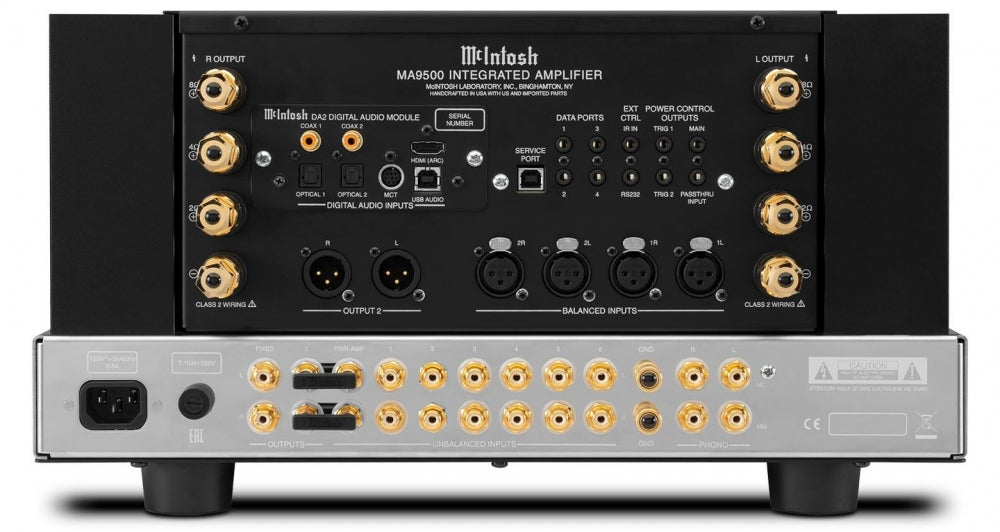 Mc Intosh MA-9500 AC. Der 2 x300 W Bolide mit 8-fach EQ. Inkl. D/A-Wandler. Ein Statement. #3