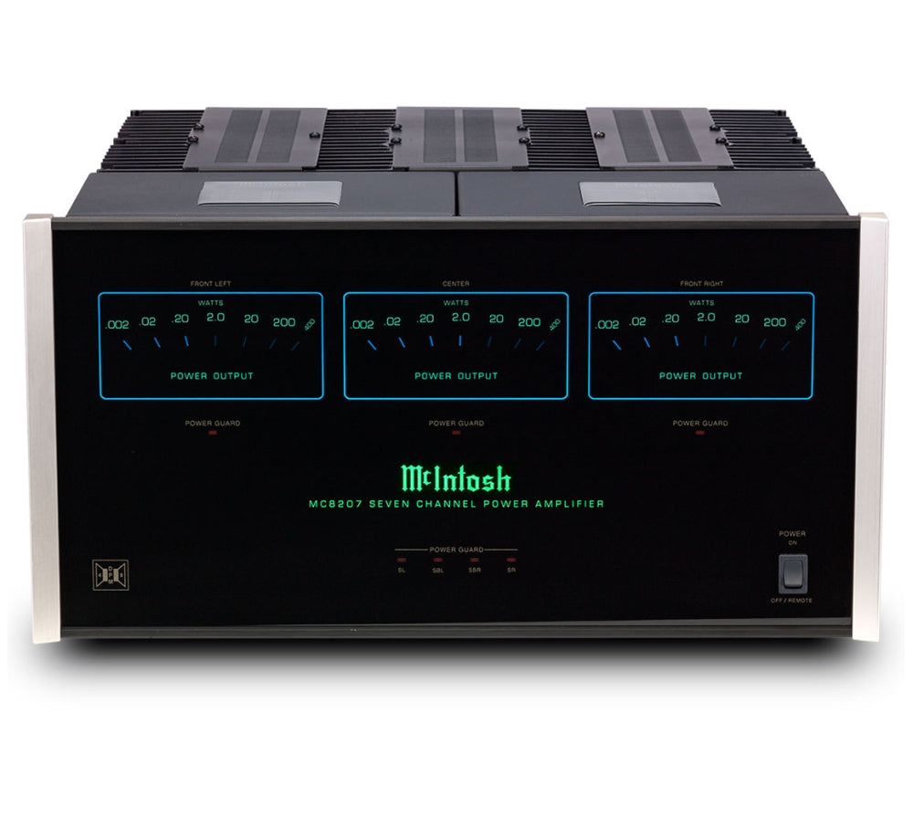 Mc Intosh MC-8207AC. Klassische Mac HighEnd-AV-Endstufe. 7 x 200 W/4 Ohm. Dynamic Power Management! #3
