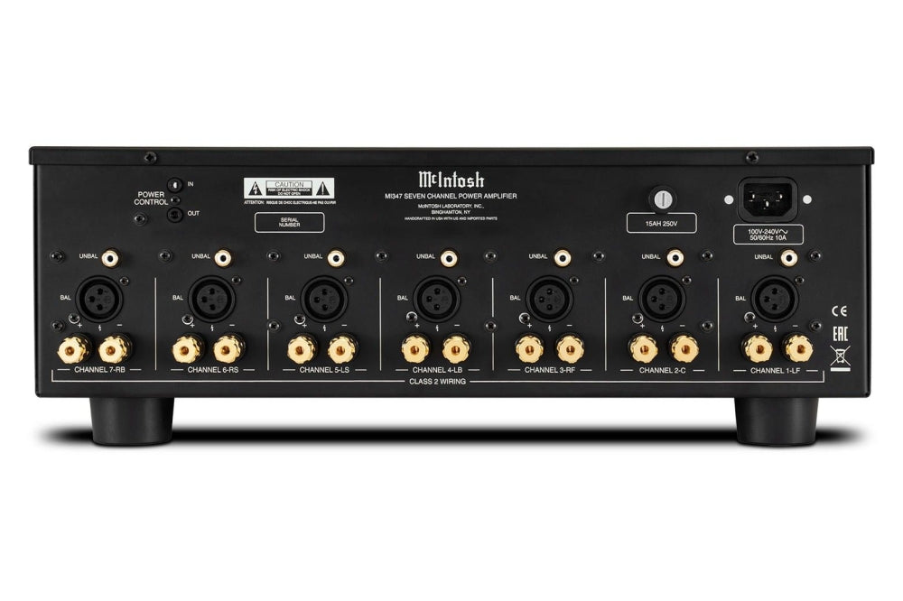 Mc Intosh Mi-347. Digitale HighEnd-AV-Endstufe. 3 x 300 W/4 und 4 x 200 W/4 Ohm. #2