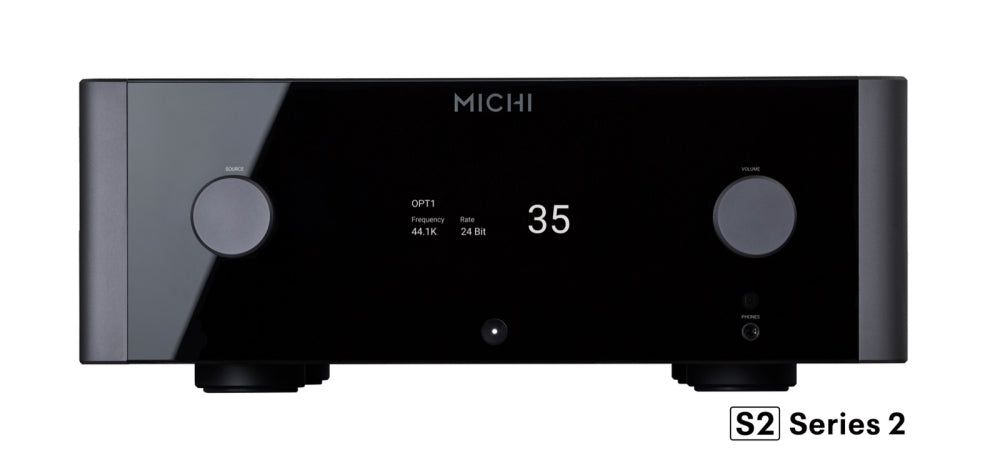 MICHI X5. Kompromissloser HighEnd Vollverstärker. 2 x 600 W/4. 43 Kg . Der große Bruder des X3
