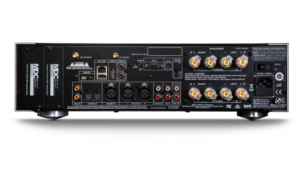 NAD M33. Smarter HighEnd Verstärker. 2 x 550 W max. Display. Dirac-Einmessung. BluOs-Modul. HDMI Arc #4