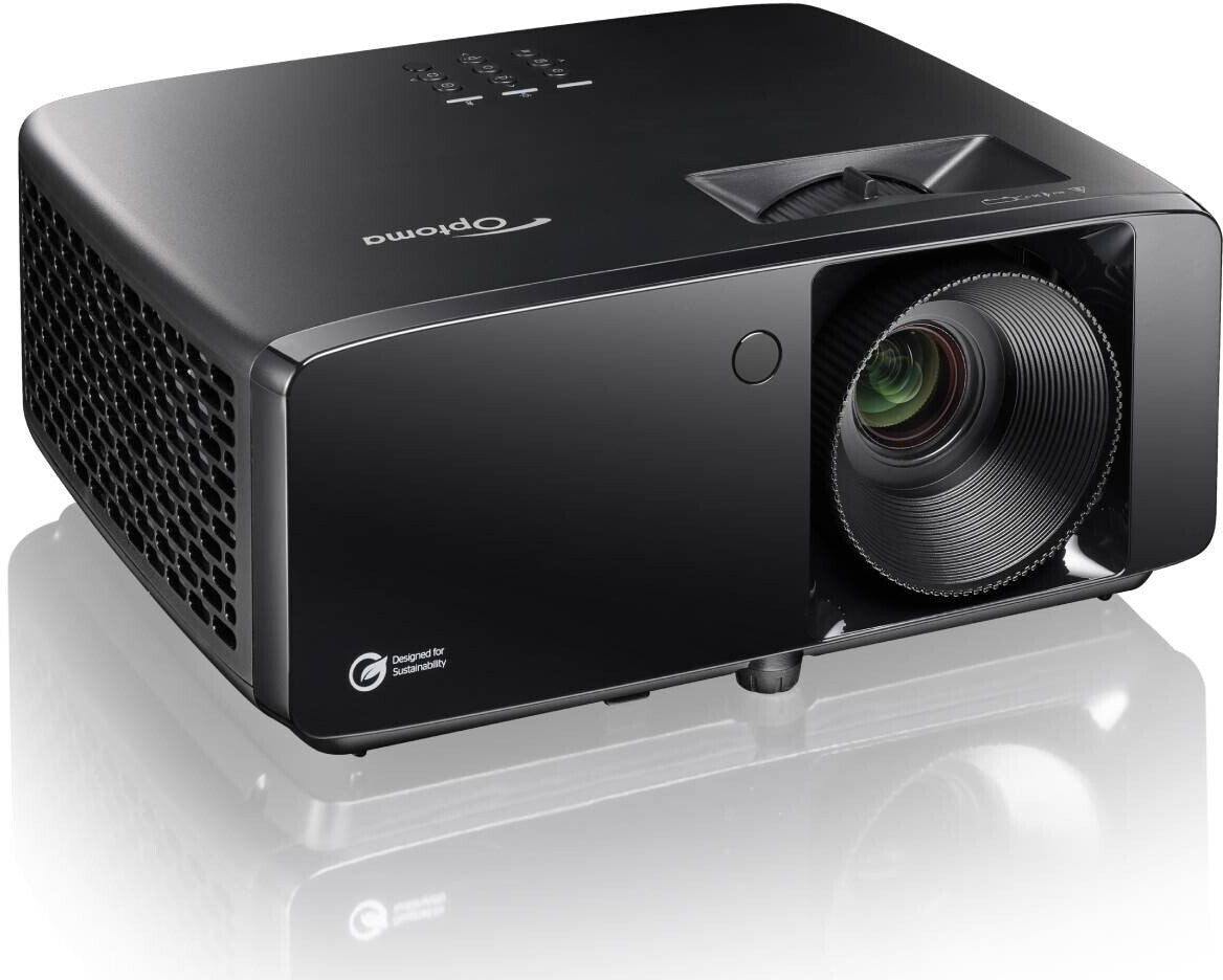 OPTOMA HZ 41. Brandneuer, superkleiner, leichter Beamer. 4400 Lumen! Laser! Deutsches Modell.
