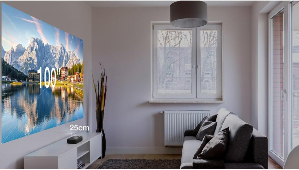 OPTOMA Photon Go. Genialer Ultrakurzdistanz-Beamer mit Akku. 100 Zoll aus 40 cm! Google-TV dabei! #4