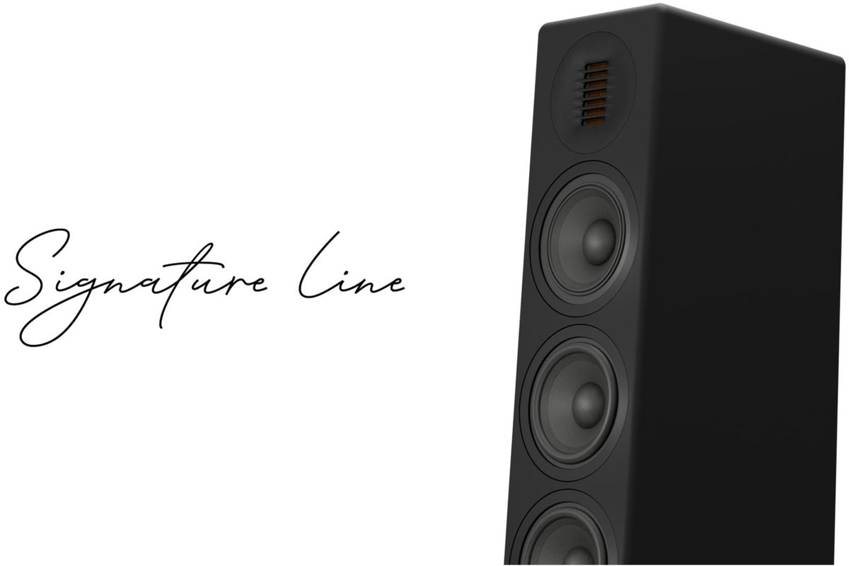 Sonoro Orchestra Shaped Signature. 3 Weg Stand-Lautsprecher der HighEnd-Klasse mit echtem Bändchen-Hochtöner! Weiß und schwarz matt!