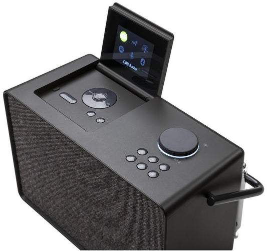 PURE Evoke Play. Der klangstarke Alleskönner! Edles KVADRAT-Design! 40 W! DAB+! Spotify Connect! BT!