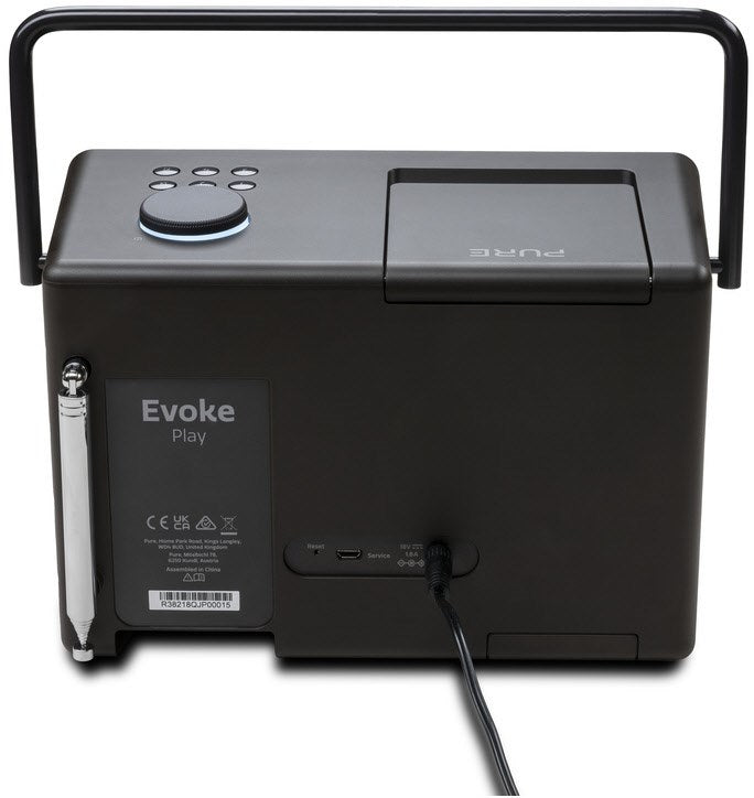 PURE Evoke Play. Der klangstarke Alleskönner! Edles KVADRAT-Design! 40 W! DAB+! Spotify Connect! BT!