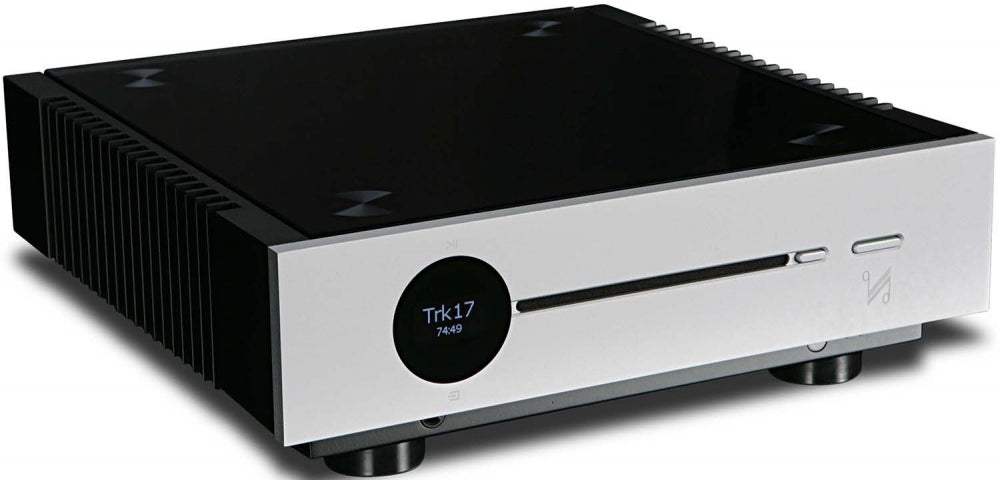 QUAD ATERA SOLUS Vollverstärker mit integriertem CD-Player und DAC, Bluetooth, USB DSD. — Silber