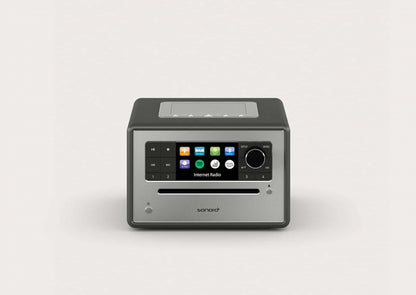 Sonoro Elite. Das wohlklingende All-In-One Gerät in vielen Designs. Mehr als ein "Radiowecker"! — Graphit (matt) - silber