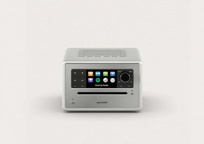 Sonoro Elite. Das wohlklingende All-In-One Gerät in vielen Designs. Mehr als ein "Radiowecker"! — Silber hochglanz - Silber