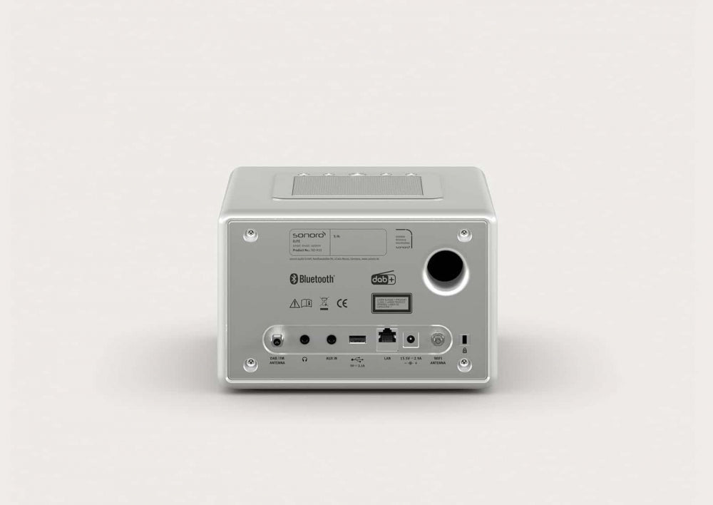 Sonoro Elite. Das wohlklingende All-In-One Gerät in vielen Designs. Mehr als ein "Radiowecker"! — Silber hochglanz - Silber
