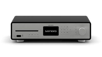 SONORO Maestro Quantum. Neuheit! Das überragende All-in-One Gerät. Klangstark. Stylish! — Schwarz - Silber