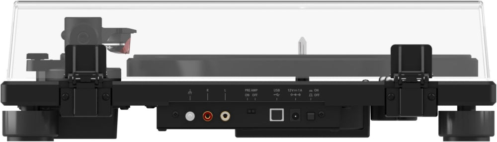 SONORO Platinum Auto EAS. Analoger Plattenspieler. Spitzenklasse. Endabschaltung. Ortofon 2M Red! — Matt Schwarz