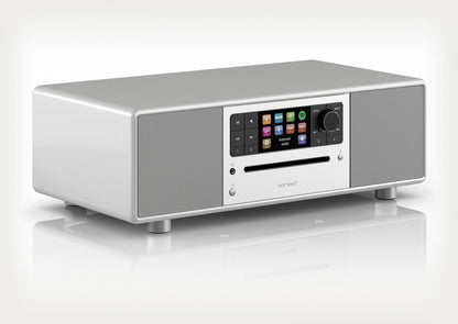 SONORO PRESTIGE. Das All-in-One-Wunder. Inkl. CD. Klangstark. Einfach zu bedienen! — Silber Hochglanz - Silber