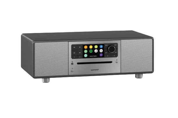 SONORO PRESTIGE. Das All-in-One-Wunder. Inkl. CD. Klangstark. Einfach zu bedienen! — Matt Graphit - Silber