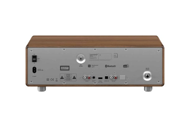 SONORO PRESTIGE. Das All-in-One-Wunder. Inkl. CD. Klangstark. Einfach zu bedienen! — Walnuß - Silber