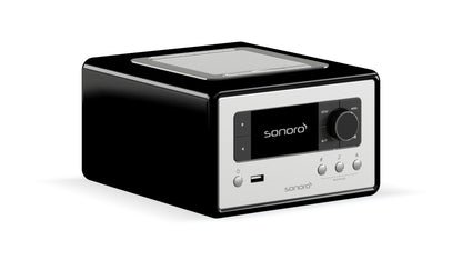 Sonoro Relax — Schwarz hochglanz - Silber
