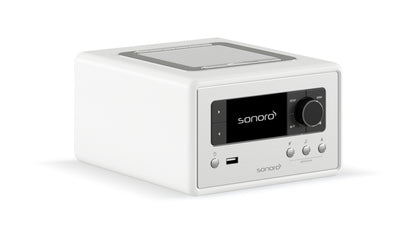 Sonoro Relax — Weiß hochglanz - Silber