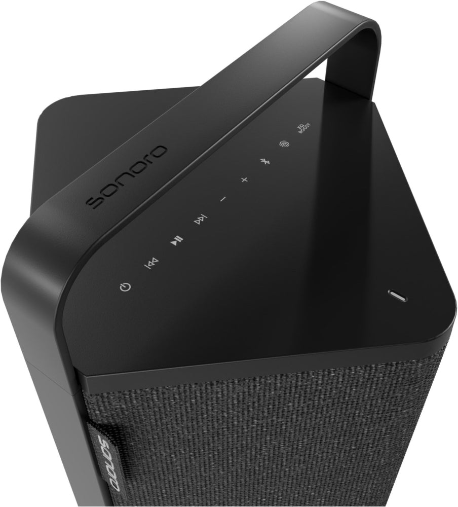 SONORO Vibes L. Das ideale 360° Sound-Objekt für draußen. Spritzwassergeschützt.