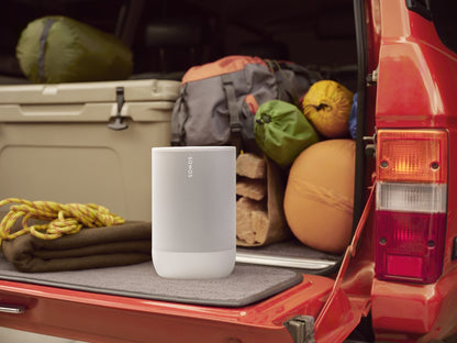 SONOS Move 2. Der neue portable Superspeaker. WLAN u. Bluetooth. Wasserfest. — Weiß
