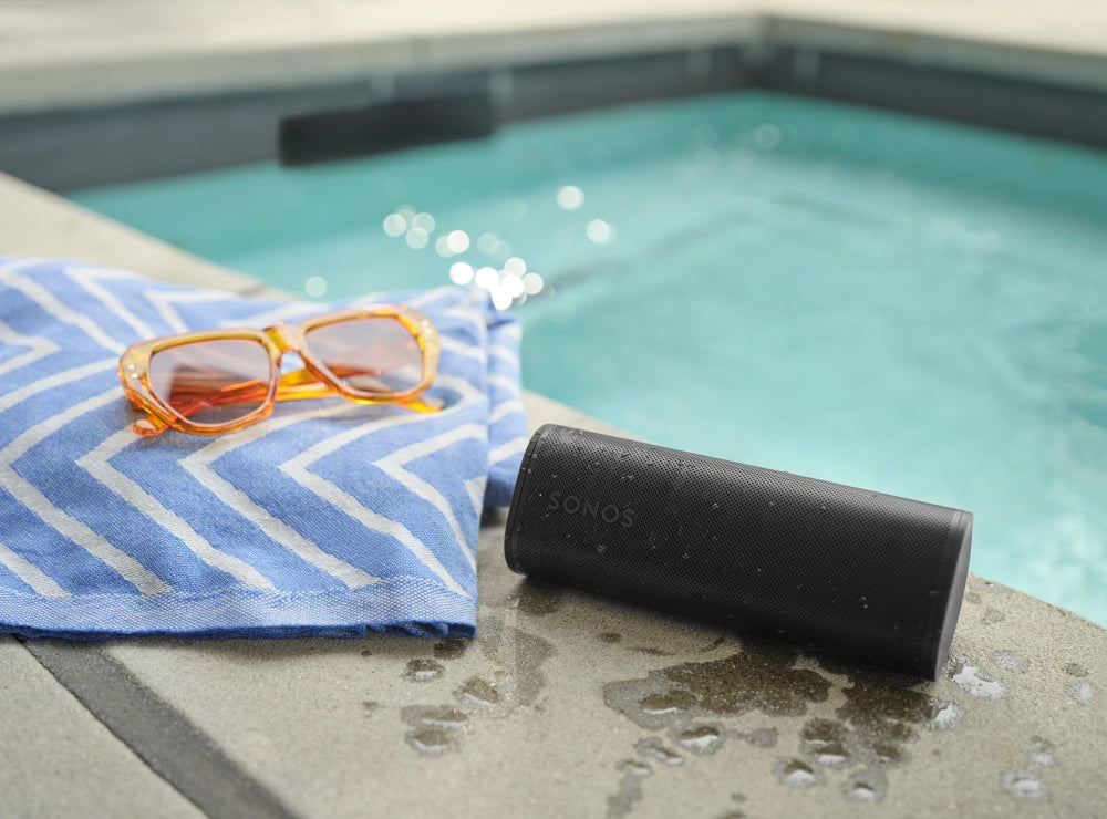 SONOS Roam 2. Der tragbare, universelle Speaker für WiFi und Bluetooth! Super Start-Preis!! — schwarz
