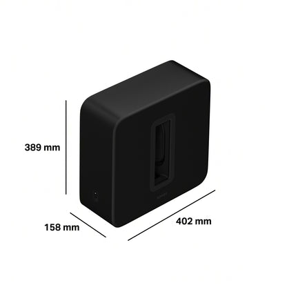 SONOS Sub Gen.4 Der brandneue Super-Subwoofer. Extrem stylisch. In Matt! — Matt Schwarz