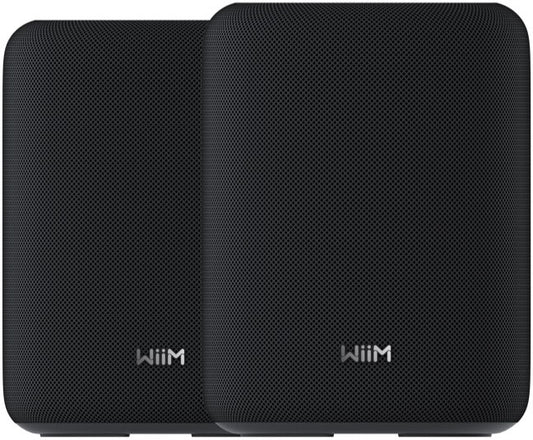 WiiM Sound Lite. Doppelpack. Klangstarker, kabelloser Minilautsprecher. Einzeln, paarweise oder als Rear für WiiM Soundbar!