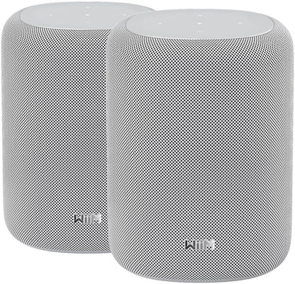 WiiM Sound Lite. Doppelpack. Klangstarker, kabelloser Minilautsprecher. Einzeln, paarweise oder als Rear für WiiM Soundbar!