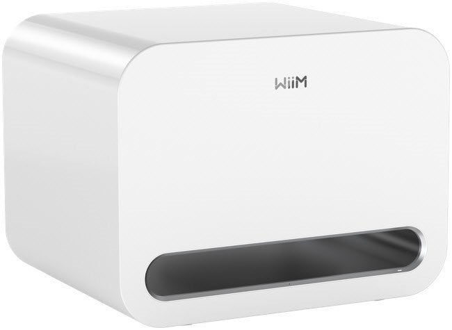 WiiM Sub Pro. 250 Watt starker Designer Subwoofer. Kabellos. Inkl. Raum-Einmessung. Ideal zur WiiM Soundbar!
