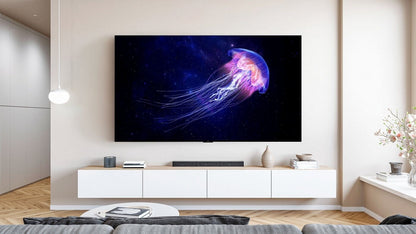 TCL 55C69K Pro. QD-MiniLED. Spitzenklasse. 139 cm Diagonale. 144 Hz. Edler Mittelfuß.