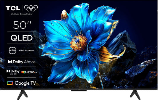 TCL 50 P79K. 127 cm Diagonale. 4K/QLED-TV mit AiPQ Bildverbesserer (KI). Google-TV! Start-Dealz 2026 #1