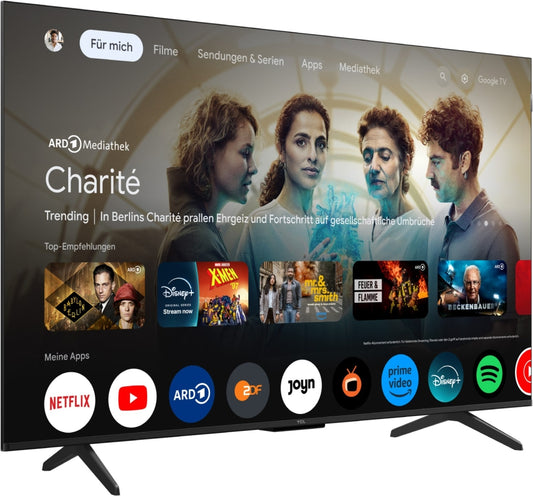 TCL 50 P79K. 127 cm Diagonale. 4K/QLED-TV mit AiPQ Bildverbesserer (KI). Google-TV! Start-Dealz 2026 #2