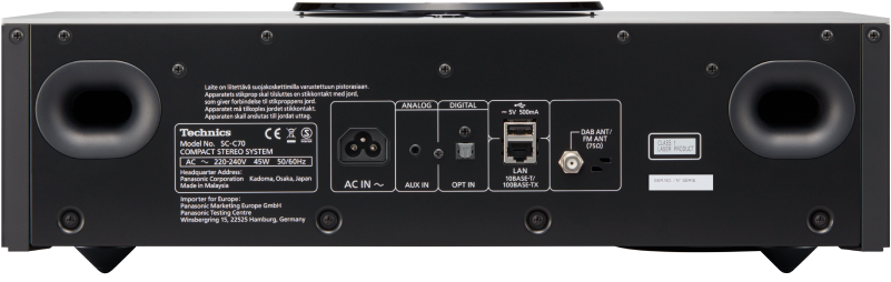 TECHNICS SC-C70 MK2. Kompaktes, edles ALL IN ONE - HiFi-System. Schwarz oder Silber! Sonderpreis! #7