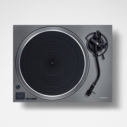 Technics SL-1500 CS. Neu mit Delta/Sigma Drive. Spitzen-Magnetsystem Ortofon 2M RED. Gun Metal Grey!