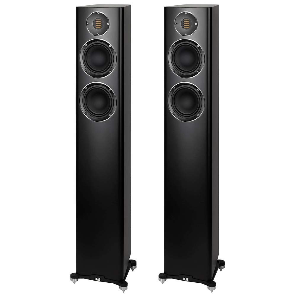 Technics SU-GX 70/ELAC Carina 274.4 - Paket der Spitzenklasse. Klingt vorzüglich. Sonderpreis! — schwarz/schwarz