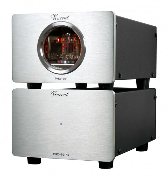 VINCENT PHO-701. High-End Phono-Vorverstärker. MC/MM. Röhren-Hybrid! Separates Netzteil! #1