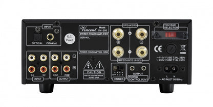 VINCENT SV-200. Sehr guter Vollverstärker im Mini-Format 21 cm. Röhren-Hybrid! Superklang! #4