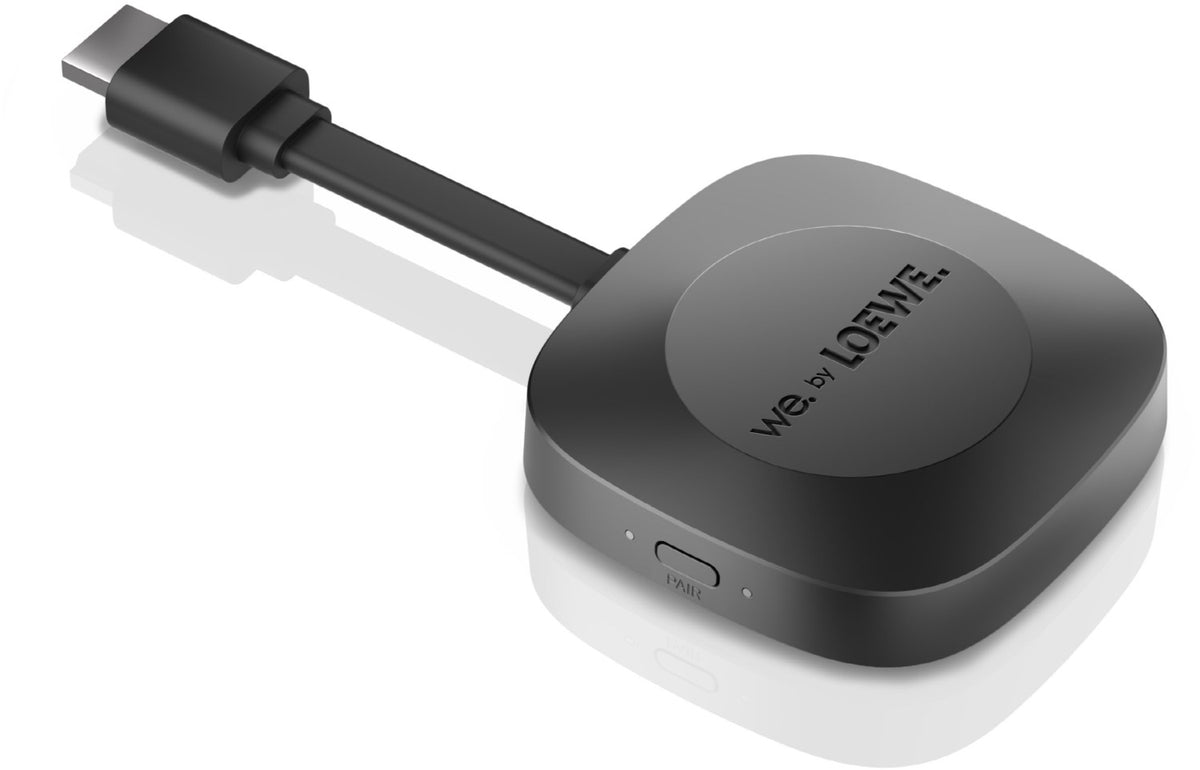 We. by Loewe. We. Boost 4.1.2 A/V-Lautsprechersystem mit Aktiv-Subwoofer. Stoff Ash grey. Mit HDMI 2.1 Dongle!