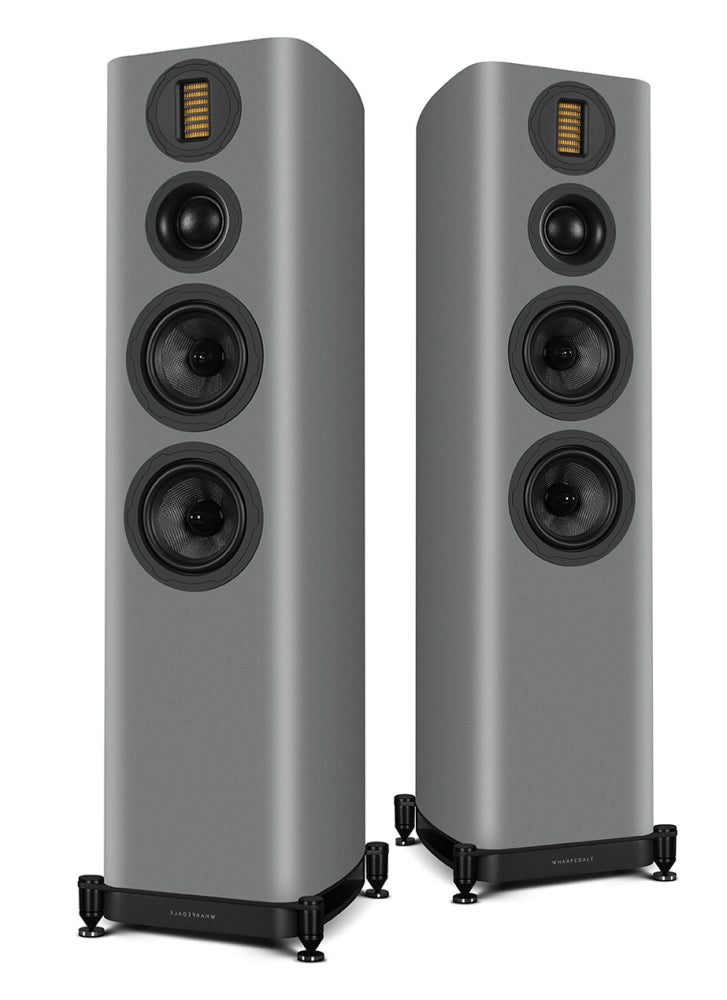 WHARFEDALE EVO 5.4. Deutlich verbesserter Nachfolger der EVO 4. Sehr edles Mattlack-Design.