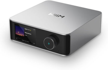 WiiM Amp Ultra. Neuheit 2025! 2 x 200 W/4 Verstärker und integr. WiiM Ultra-Streamer — Silver