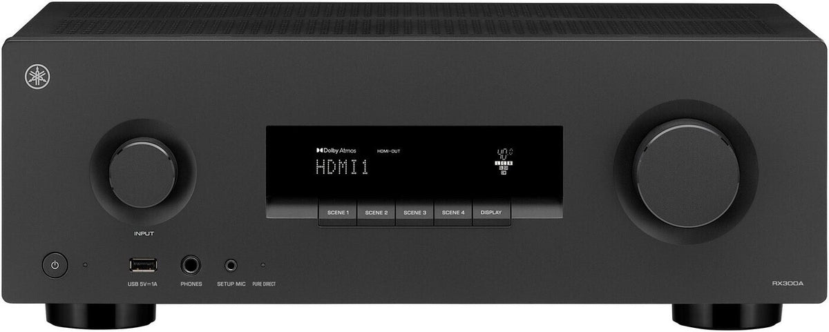 YAMAHA RX-A300. 5.2-AV-Receiver. Dolby Atmos. Bluetooth Multipoint. 5 x 140 Watt/4 Ohm