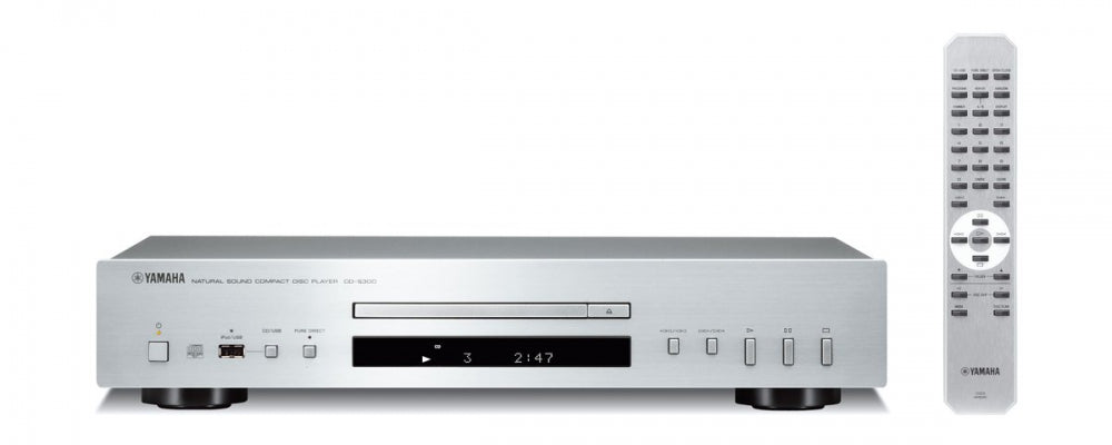 YAMAHA CD-S303. Hochwertiger CD-Player, passend zu den YAMAHA Receivern! — Silber