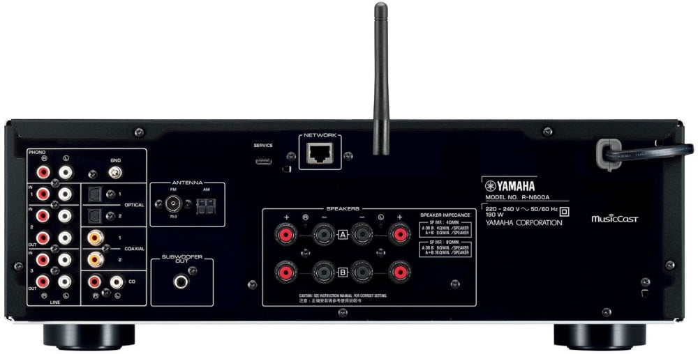 YAMAHA R-N 600A. Spitzen Stereo-Receiver mit Netzwerk, DAB+.Phono. 2 x 150 W. SUPER-DEALZ! #3