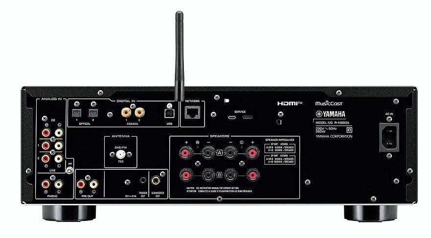 YAMAHA R-N 800. Hochwertiger Streaming--Verstärker. YPAO. 2 x 140/290 W. TV-In. Sonderpreis! #3