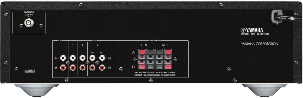 YAMAHA RS-202D. Guter HiFi-Receiver d. Einstiegsklasse. 2 x 115 W. Bluetooth. DAB+! SUPER-DEALZ! #3