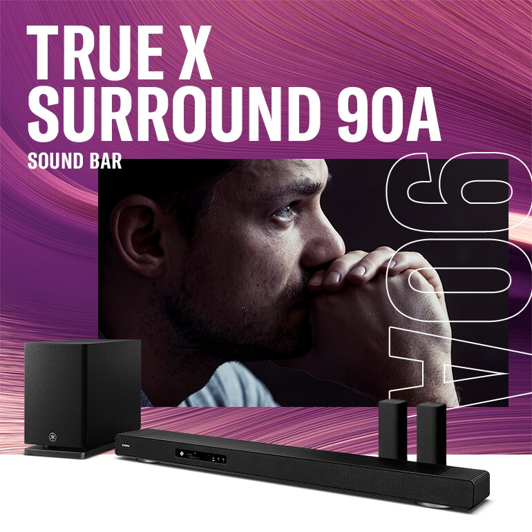 YAMAHA TrueX Surround 90A. Neuheit . Das vermutlich beste Soundbar-System der Welt. Mit Auro 3D! #1